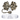Gracie Straw Topper™ - Brown Leopard