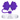 Gracie Straw Topper™ - Deep Purple