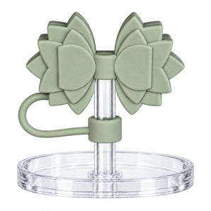 Gracie Straw Topper™ - Sage Green