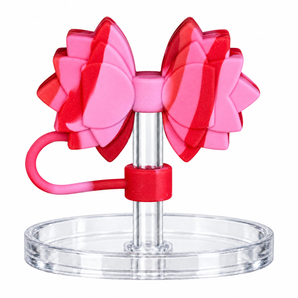 Gracie Straw Topper™ - Red Velvet Swirl