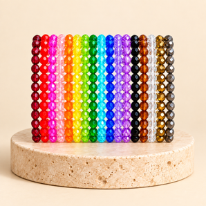 Sparkle Slim Stretchy Cup Bracelet
