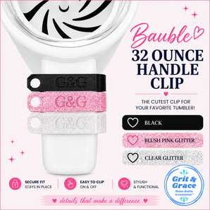 LARGE Bauble Handle Clip (Pick One) (32 Ounce Tumbler Handles)