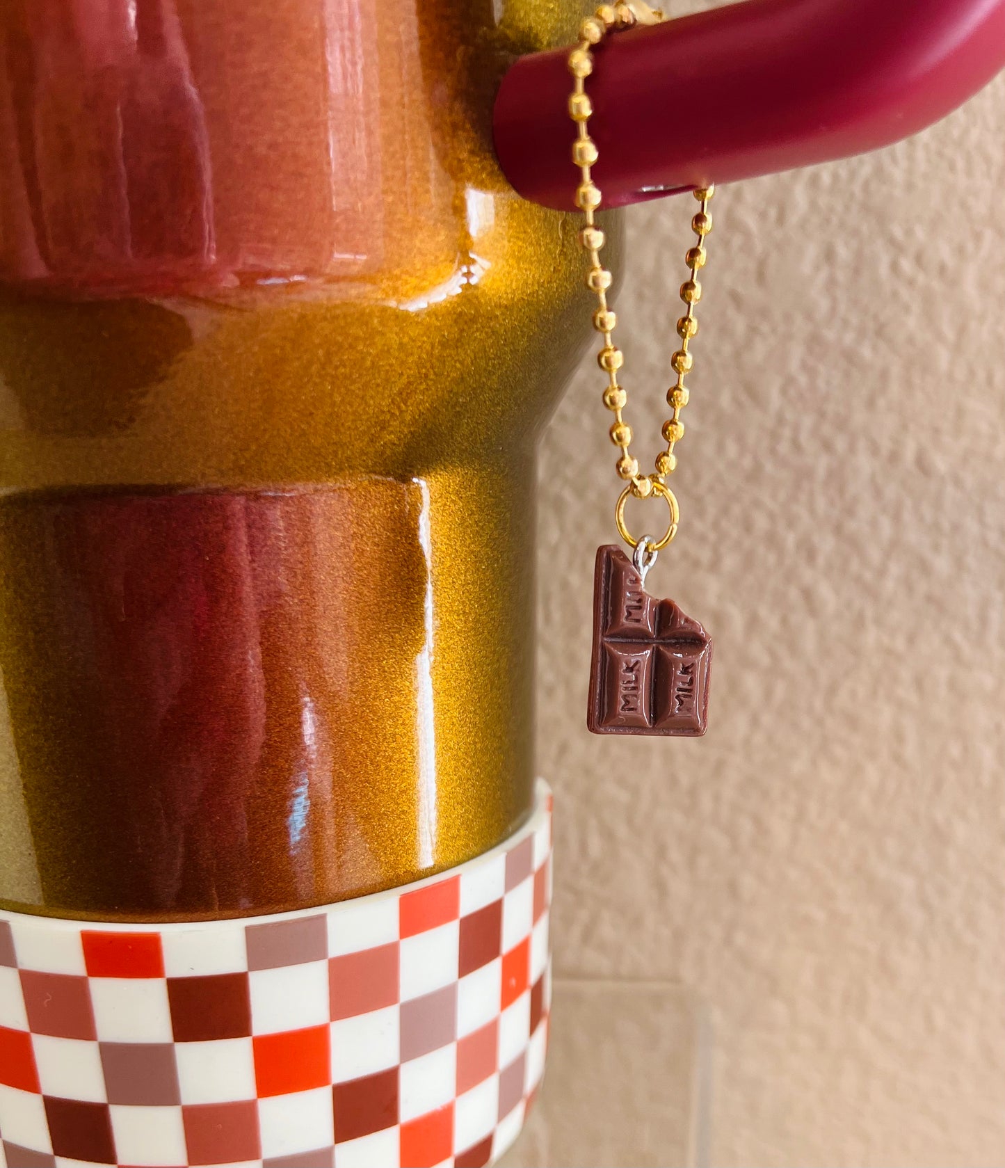 Chocolate Bar Handle Charm