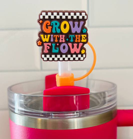 Grow With The Flow Straw Topper