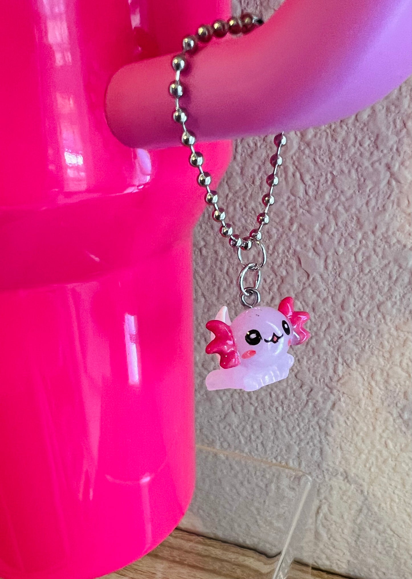 Axolotl Handle Charm