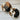 Black & Brown Realistic Cow Boot