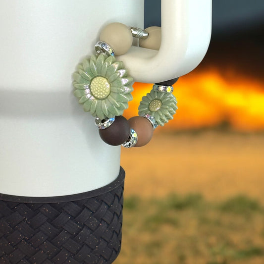 Camo Daisy Handle Bracelet