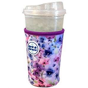 Blooming Hydrangeas Iced Coffee Carrier