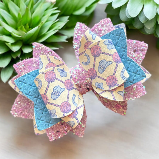 Sea Cowgirl Lattice Bow