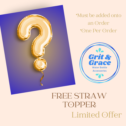 FREE Straw Topper