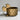 Gracie Bronze Straw Topper