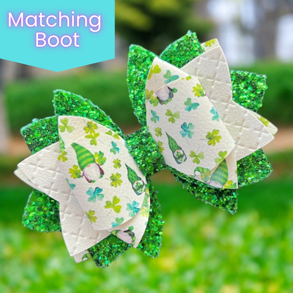 Shamrock Gnomes Bow