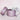 Heart Scroll Mauve Shimmer Shorty Boot