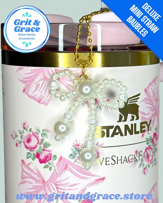 Deluxe Pearl Bowknot Mini Bauble