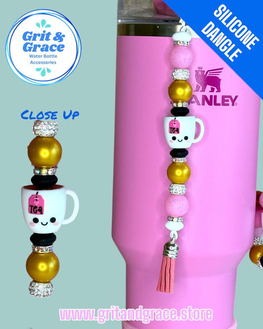 Spill The Tea Silicone Dangle