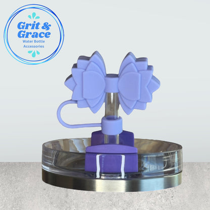 Gracie Dahlia Straw Topper