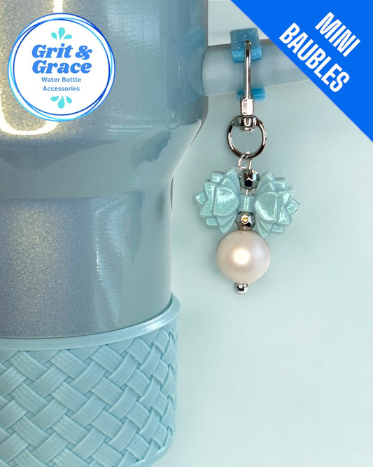 Gracie Mini Straw Bauble - Blueberry Milk