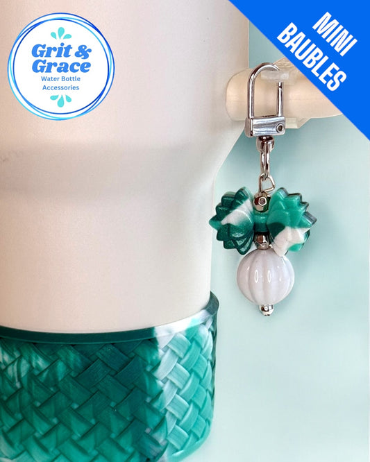 Gracie Mini Straw Bauble - Gumdrop Green