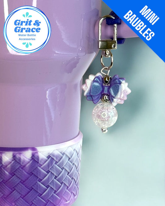 Gracie Mini Straw Bauble - Sour Grape