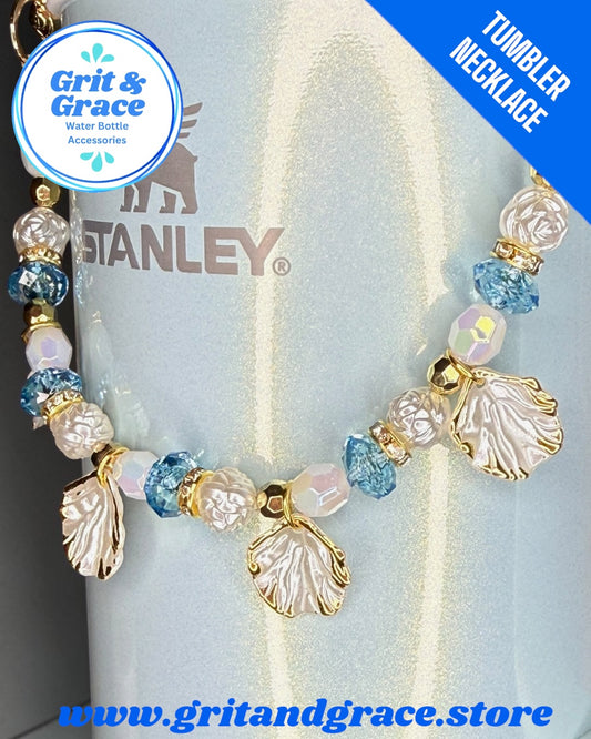 Tumbler Necklace Jewelry - Coastal Cowgirl