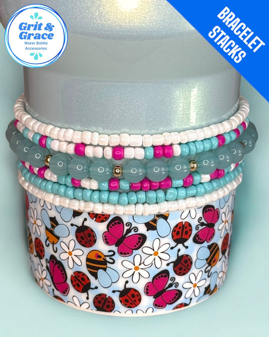 5th Avenue Stretchy Cup Bracelets (Set of 6)