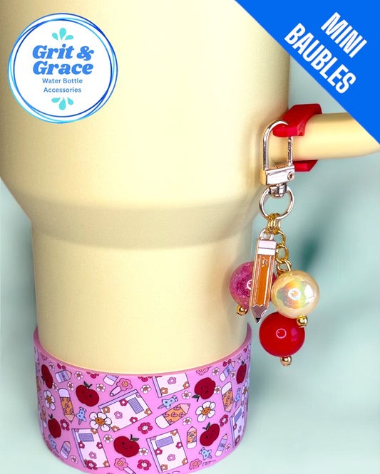 Pencil Mini Straw Bauble