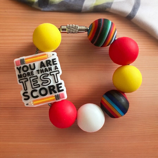 You are more thsn your Test Score Handle Bracelet