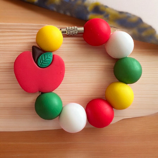 Teacher’s Apple Handle Bracelet
