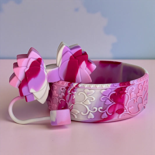 Love Spell Swirl Straw Topper