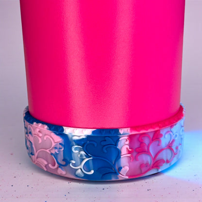 Watercolor Moon Heart Scroll Shorty Boot