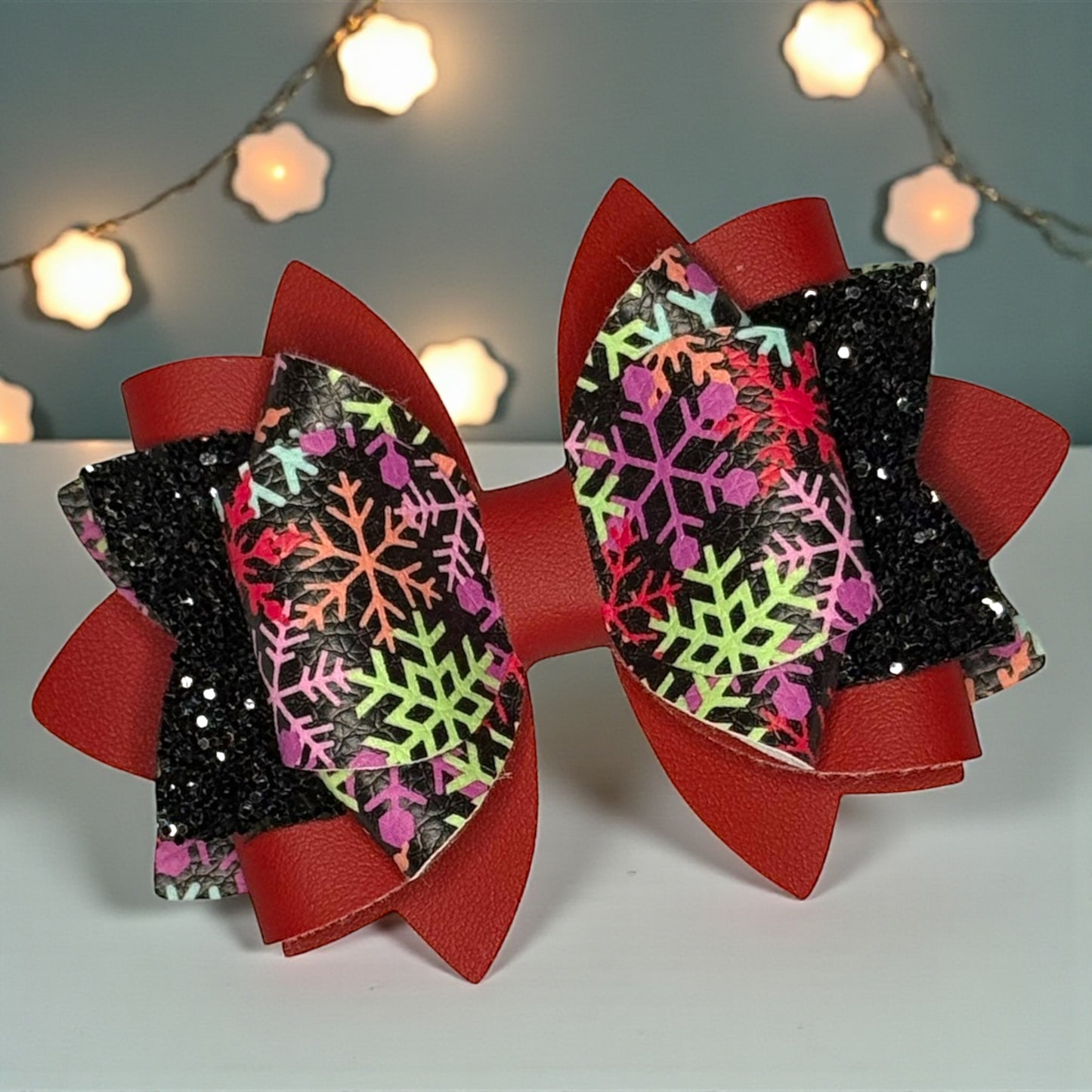 Festive Rainbow Snowflake