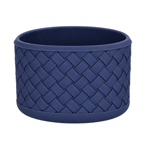 Basketweave Navy Blue Boot