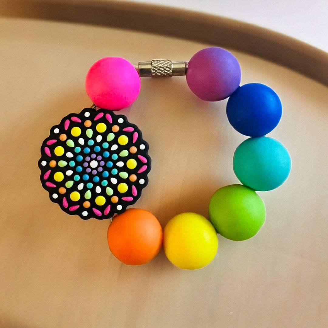 Pride Mandala Handle Bracelet