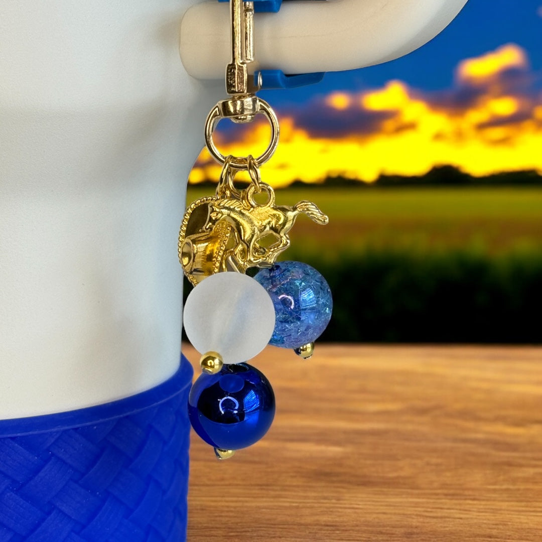Western Charm Mini Straw Bauble
