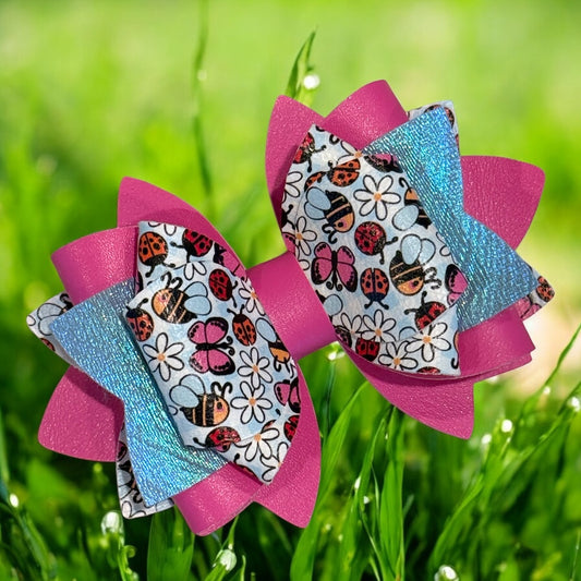 Bees & Ladybugs Bow