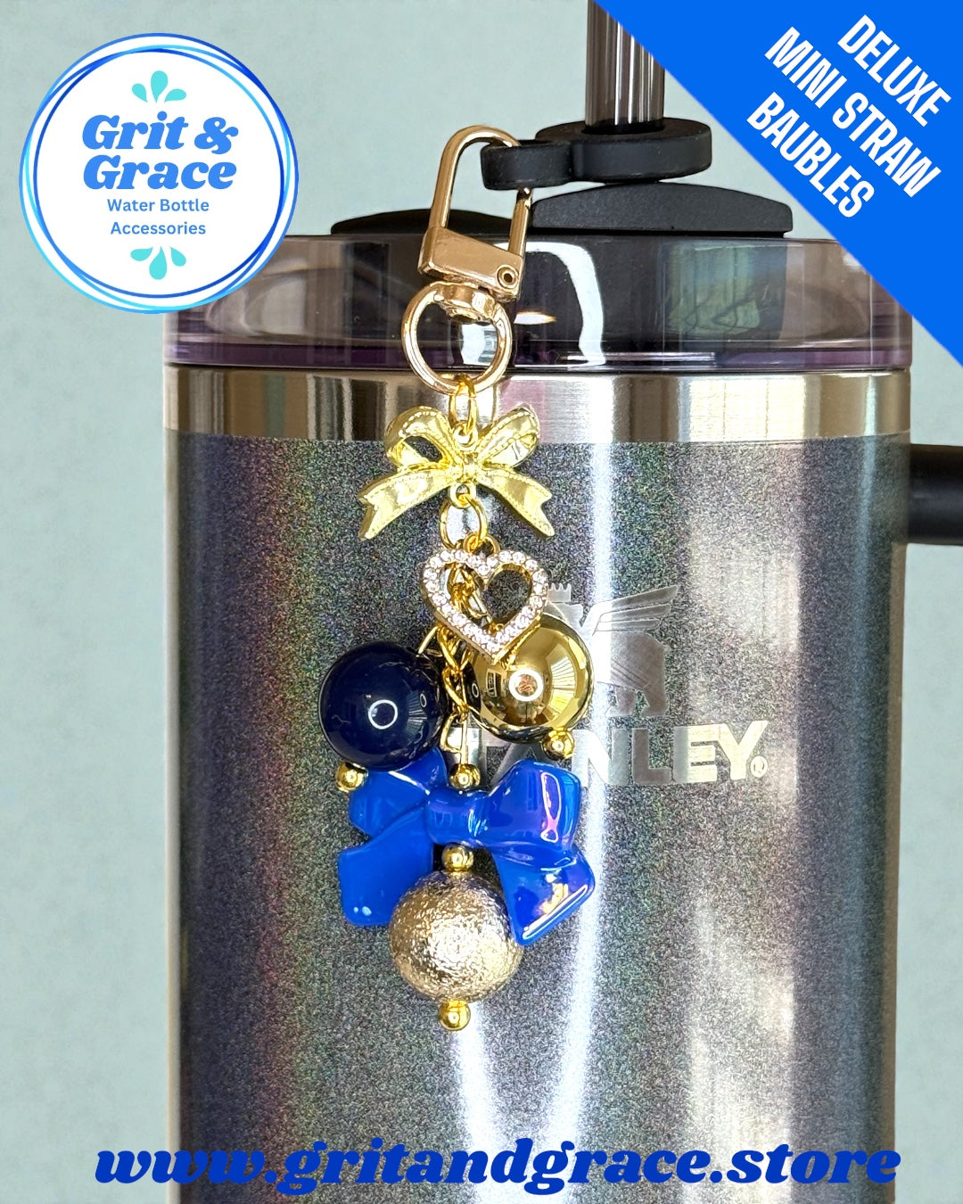 Deluxe Moon & Stars Mini Bauble