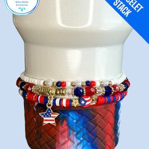 Freedom Stretchy Cup Bracelets (Set of 3)