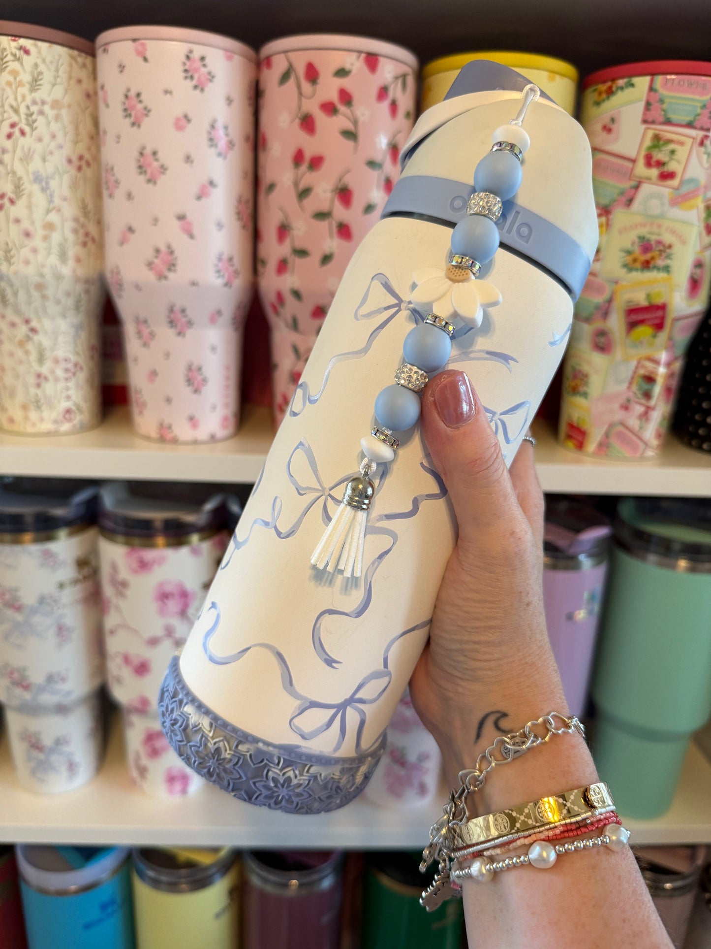 Princess Blue Lotus Short Boot