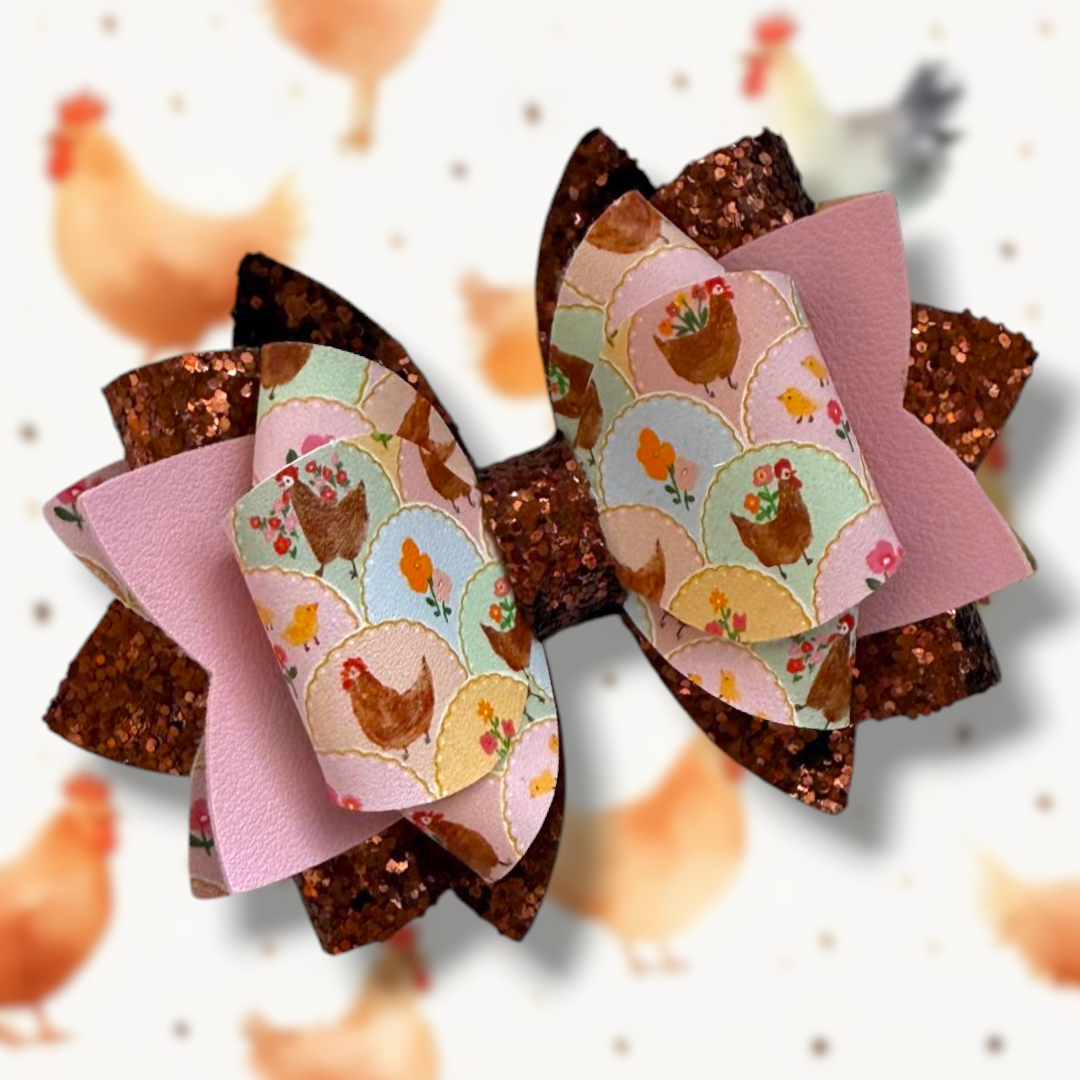 Nana’s Chickens Bow