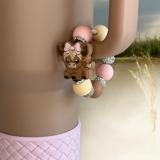 Highland Cow Handle Bracelet