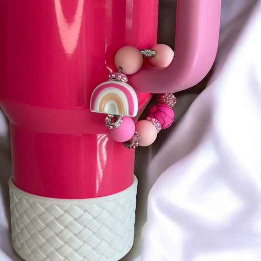 Pink Rainbow Handle Bracelet
