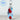 Deluxe Blue Starry Stripes Bauble Charm