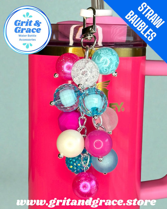 Cotton Candy #8 Straw Bauble