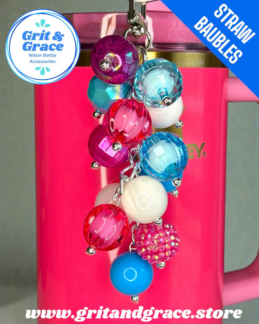 Cotton Candy #6 Straw Bauble