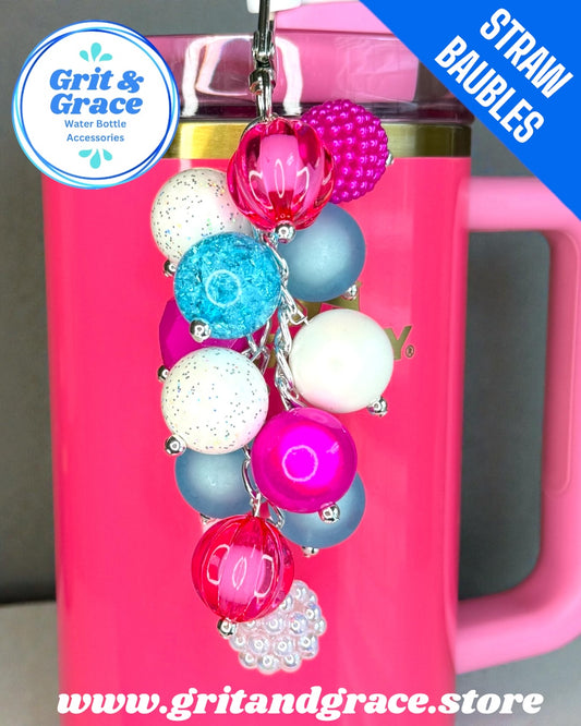 Cotton Candy #4 Straw Bauble