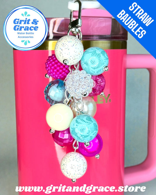 Cotton Candy #3 Straw Bauble