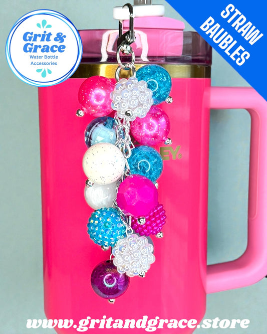 Cotton Candy #2 Straw Bauble