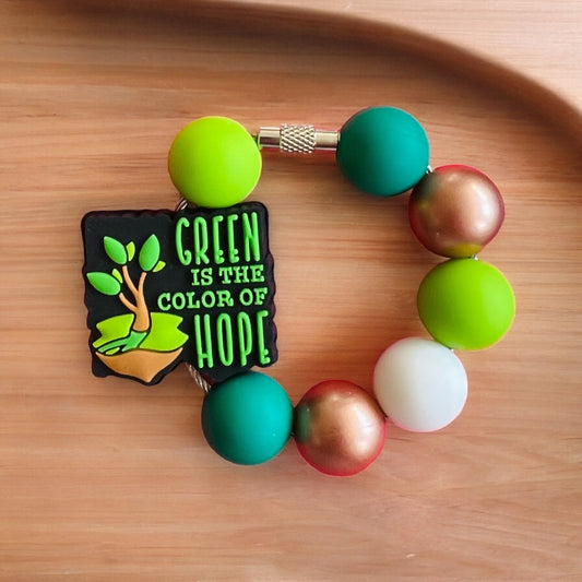 Green is the Color of Hope Bracelet