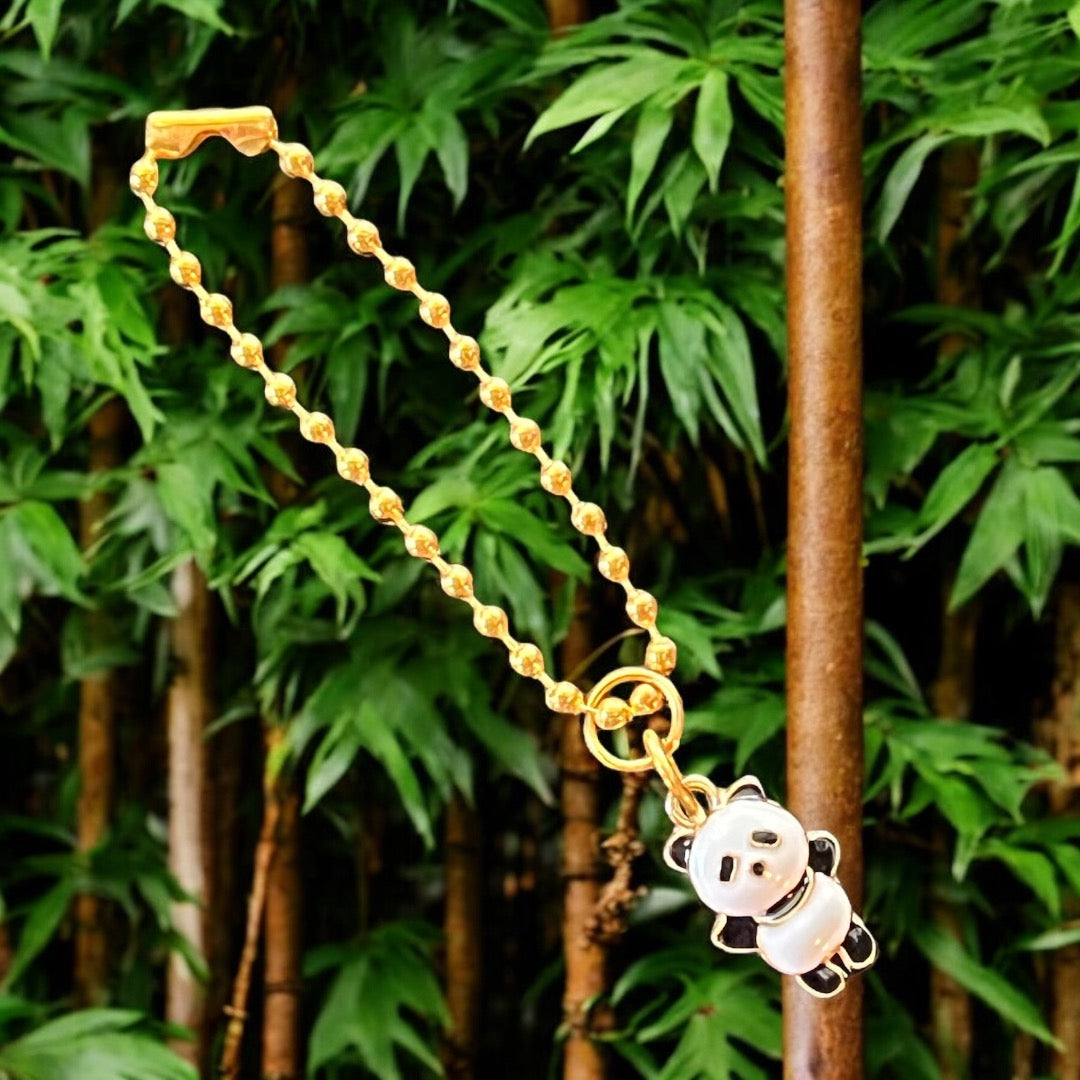 Mini Panda Handle Charm