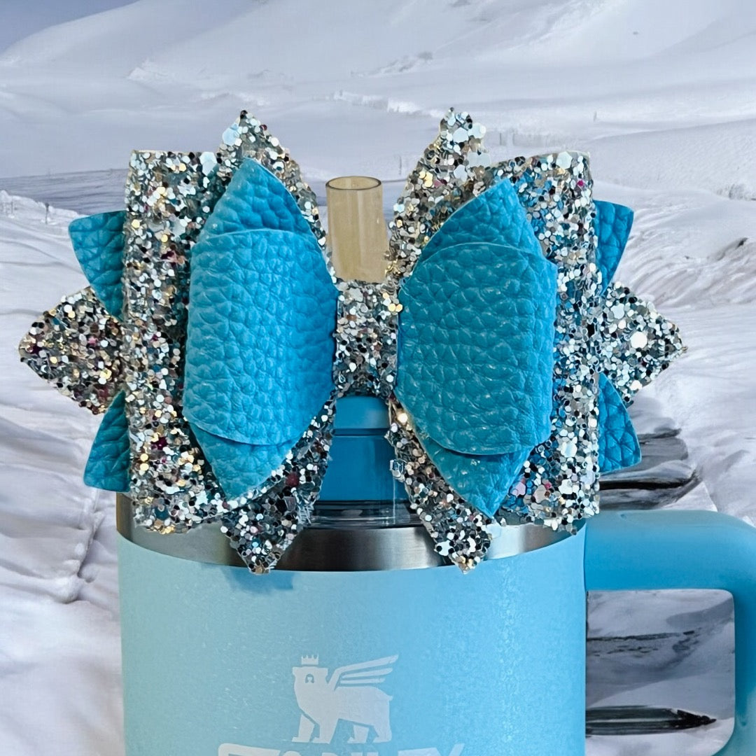 Powder Blue Crush Bow